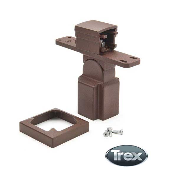 Trex Signature Stair Crossover Bracket - Bronze