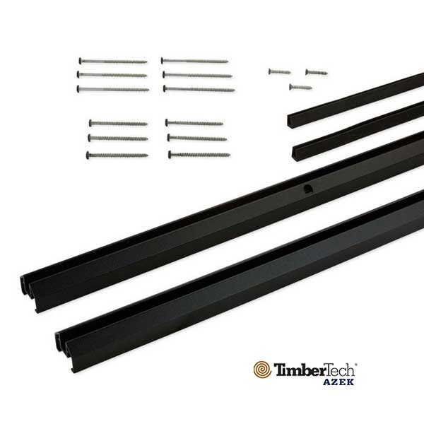 Timbertech/Azek Glass Channels at The Deck Store USA