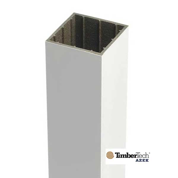 White RadianceRail Express Post Sleeve at The Deck Store USA