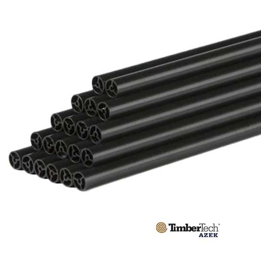 Timbertech/Azek Round Aluminum Balusters - Level - The Deck Store USA