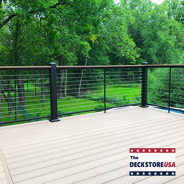 Cable Deck Railing at The Deck Store USA