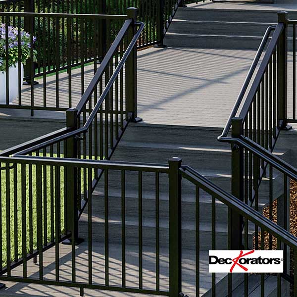 Deckorators Secondary Handrail at The Deck Store USA