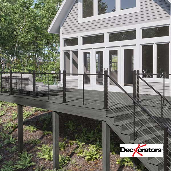 Deckorators Contemporary Cable Rail at The Deck Store USA