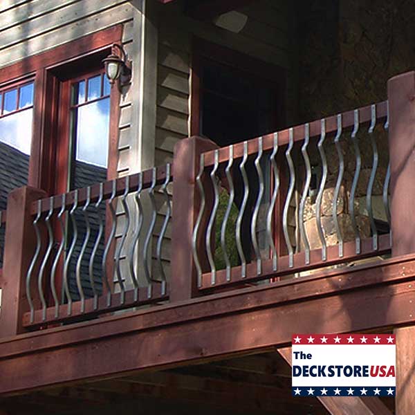 Face-Mount Balusters at The Deck Store USA