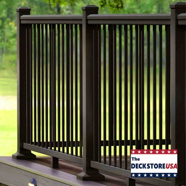 Metal Deck Railing at The Deck Store USA