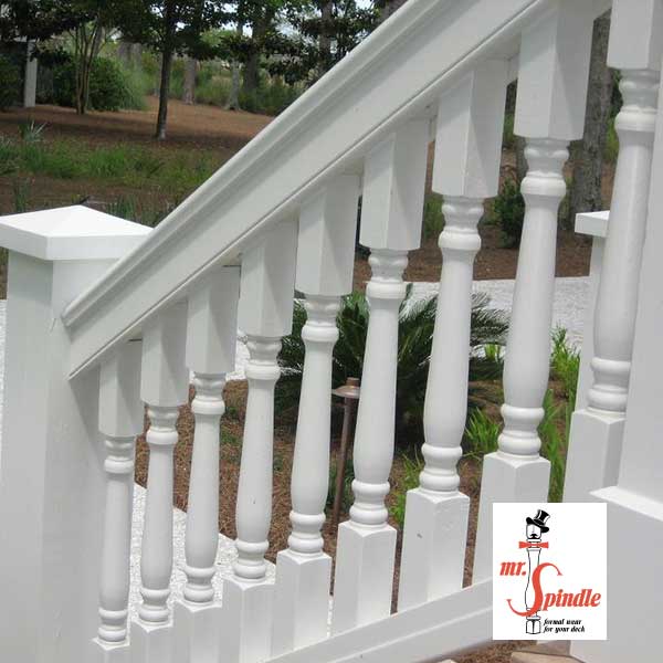 Mr. Spindle Wood Balusters at The Deck Store USA