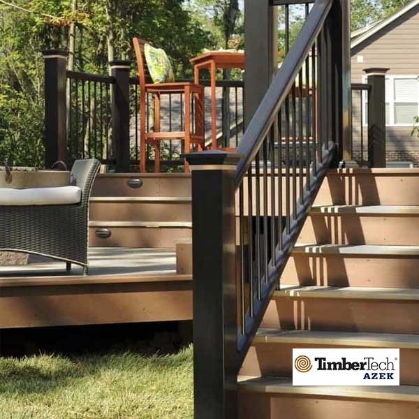 Timbertech/Azek Classic Composite Series Railing at The Deck Store USA