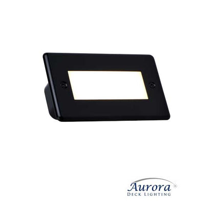 Aurora Corona LED Step Light - Black