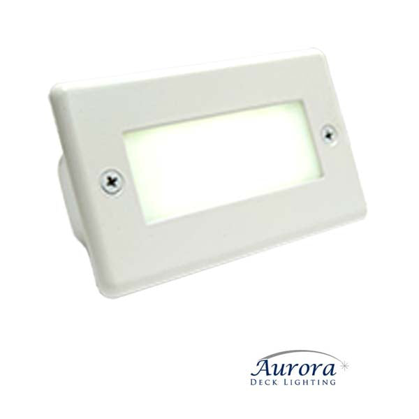 Aurora Corona LED Step Light - White