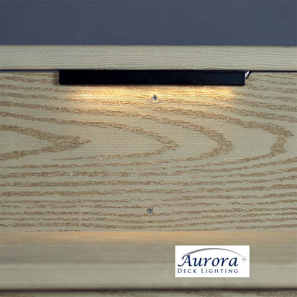 Aurora Odyssey 7" Step Riser Light - Black - The Deck Store USA