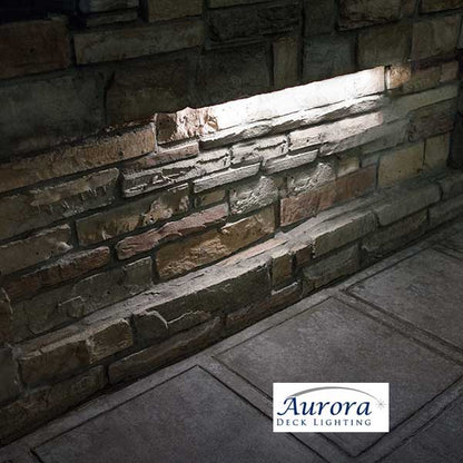 Aurora Odyssey 7" Step Riser Light In Wall - The Deck Store USA