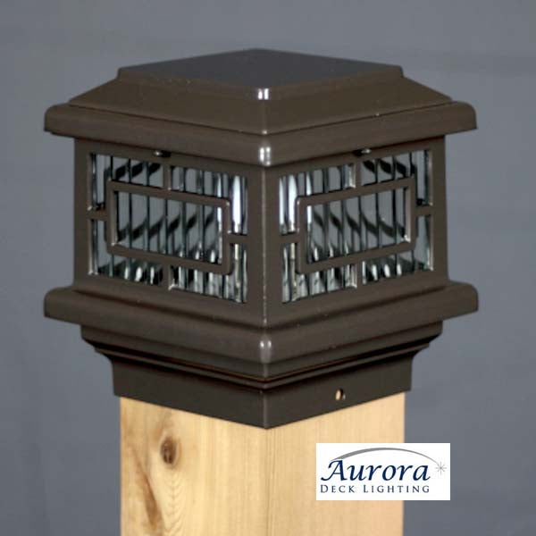 Aurora Orion Post Cap Light - Bronze