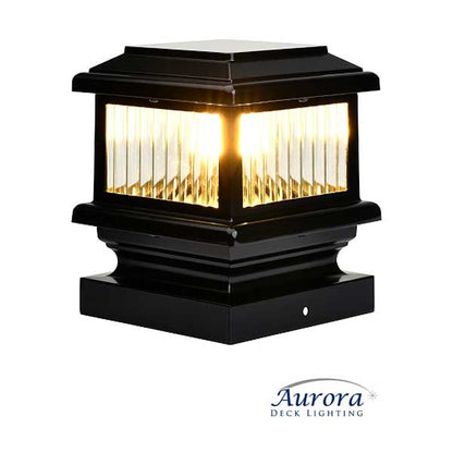 Aurora Titan Black Post Cap Light