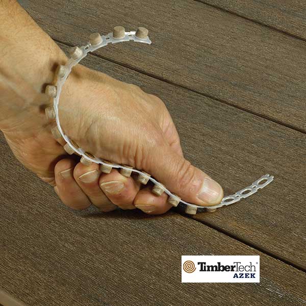 Timbertech/Azek 400pc Collated Cortex Plugs - Installing Plugs