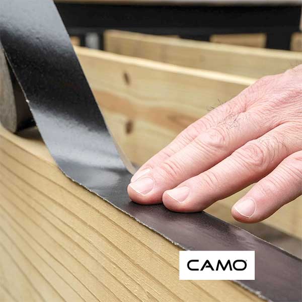 Camo Deck Tape Installation - Press Down