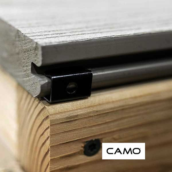 Camo Starter Clip Installation - Lay Board Flat - The Deck Store USA