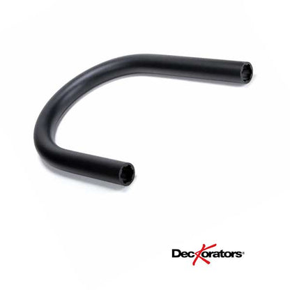 Deckorators ADA Handrail 180 Degree Return Loop - Textured Black