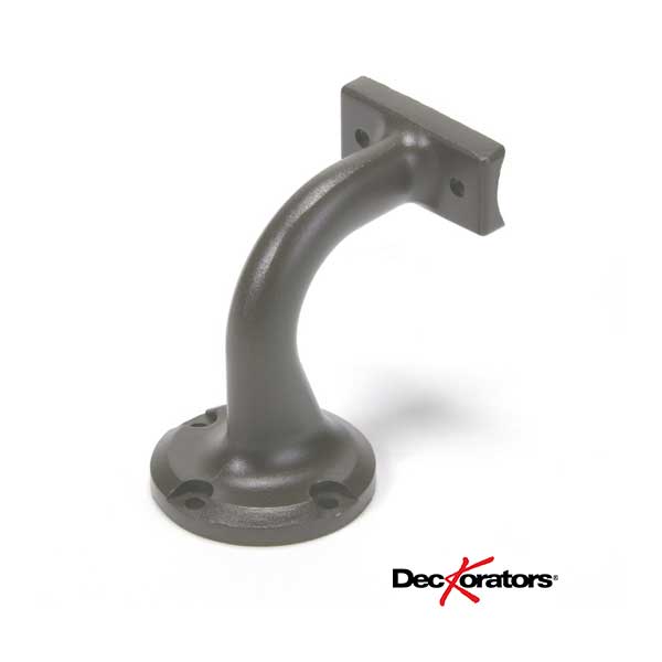 Deckorators ADA Handrail 3" Offset Bracket - Textured Bronze