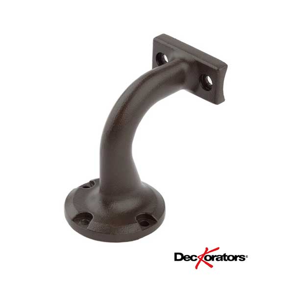 Deckorators ADA Handrail 3" Offset Bracket - Weathered Brown