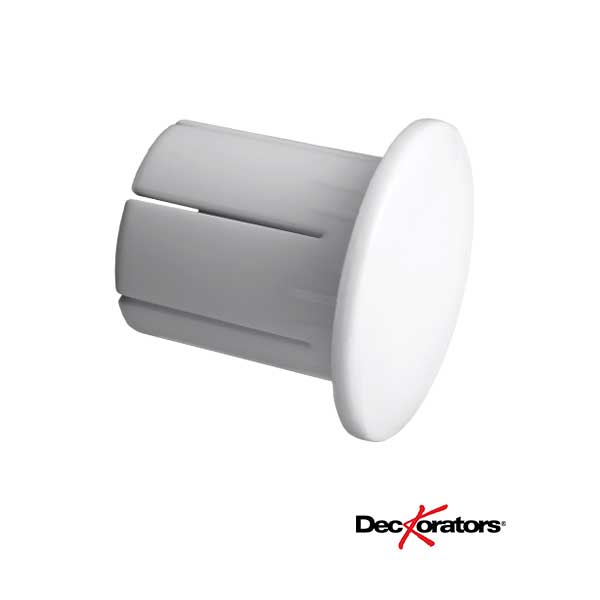 Deckorators ADA Handrail End Caps - Textured White