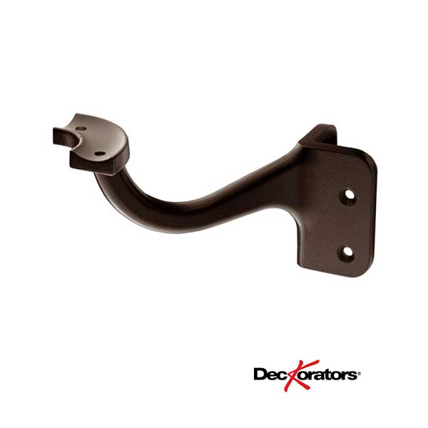 Deckorators ADA Handrail Inside Corner Bracket - Weathered Brown