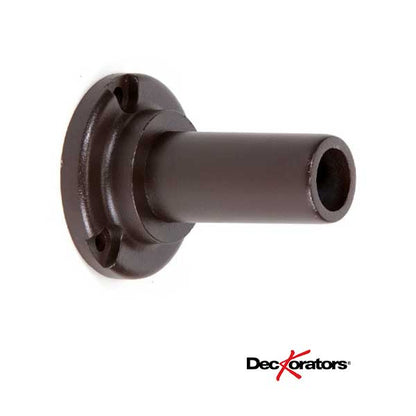 Deckorators ADA Handrail Straight Wall Mount - Weathered Brown