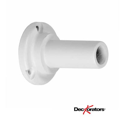 Deckorators ADA Handrail Straight Wall Mount - Textured White