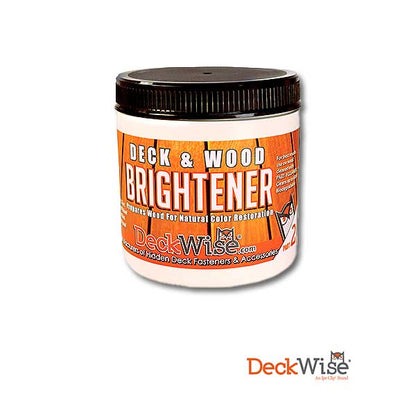 DeckWise Deck And Wood Brightener 16oz Jar at The Deck Store USA
