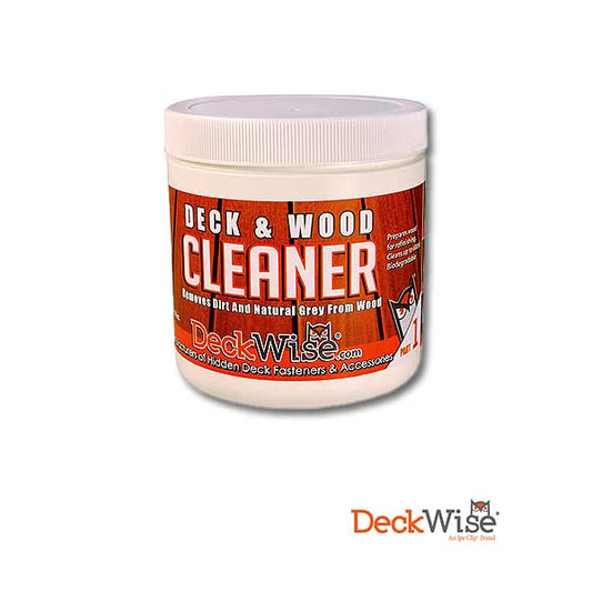 DeckWise Deck & Wood Cleaner 16oz Jar at The Deck Store USA