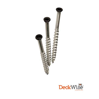 DeckWise ColorMatch Deck Screws - Black - The Deck Store USA