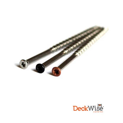DeckWise ColorMatch Deck Screws at The Deck Store USA
