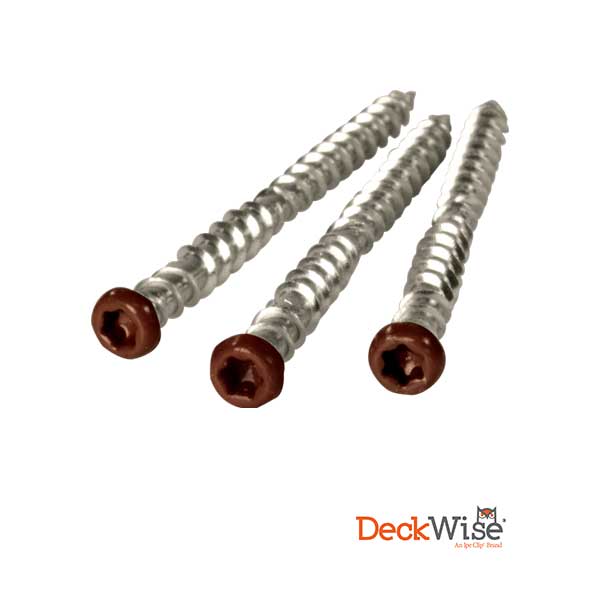 DeckWise Composite Deck Screws - Rosy Brown - The Deck Store USA