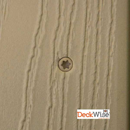 DeckWise Composite Deck Screw - Sand Installed - The Deck Store USA