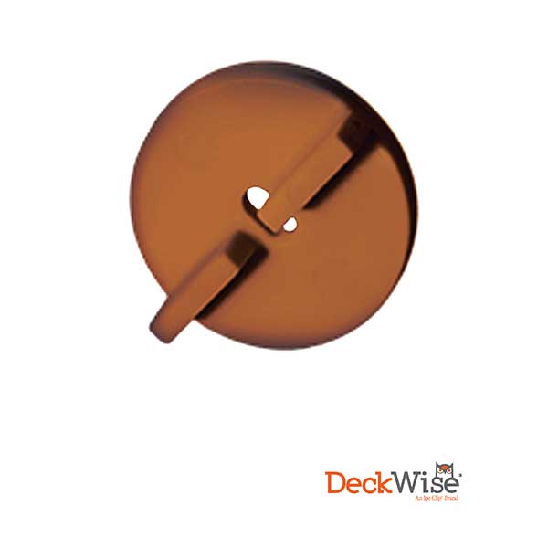 DeckWise Standard IPE Clips - Brown Back - The Deck Store USA
