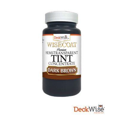 WiseCoat Semi-Transparent Tint - Dark Brown