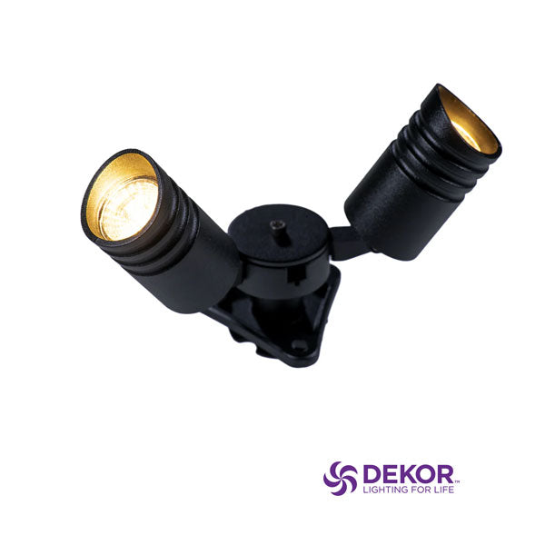 Dekor Spot Gang Landscape Spotlight - 2 Light Module