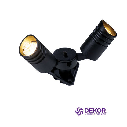Dekor Spot Gang Landscape Spotlight - 2 Light Module