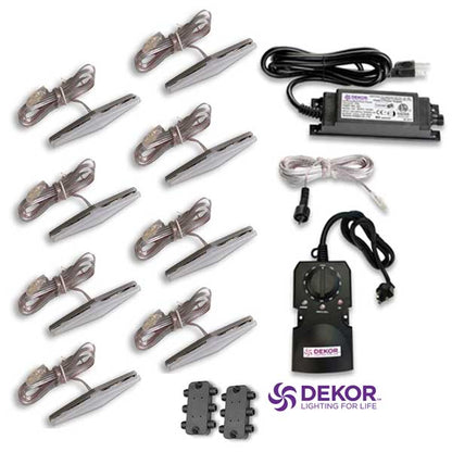 Dekor Diamond Medallion Accent Lights 8 Light Kit - The Deck Store USA