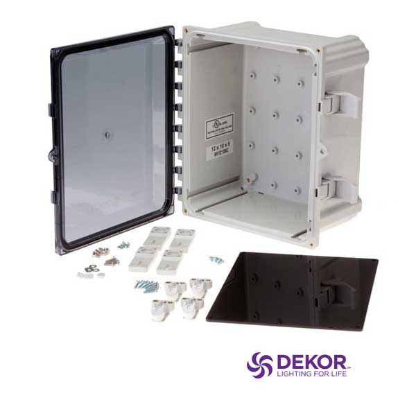 Dekor Enclosure Box Kit With Hinged Plate at The Deck Store USA