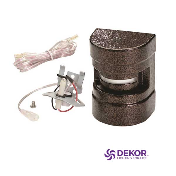 Dekor Holly Post Light Components - The Deck Store USA