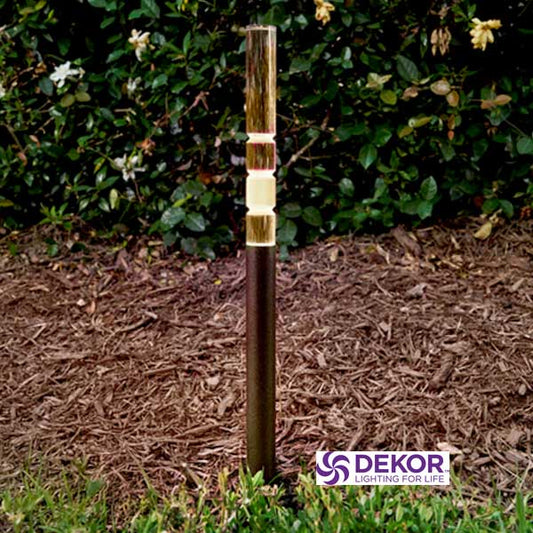 Dekor Lucentis Pathway Light Installed