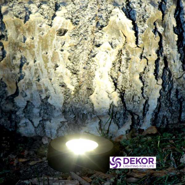 Dekor Puck Light Installed