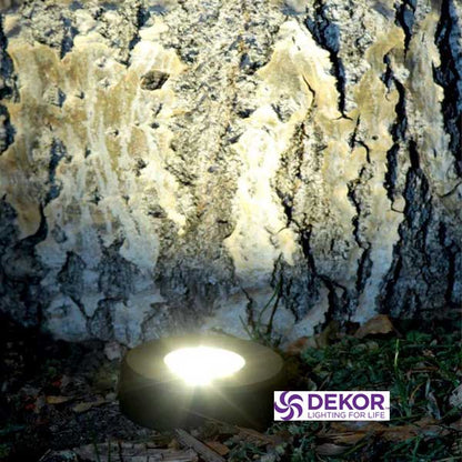 Dekor Puck Light Installed