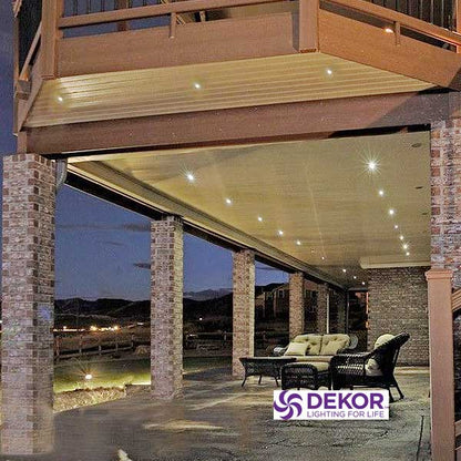 Dekor Recessed Down Lights Installed - The Deck Store USA