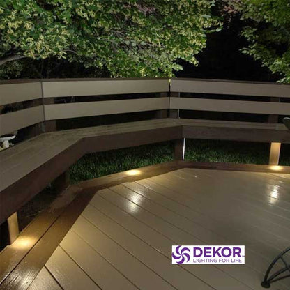 Dekor Recessed Down Lights On Deck - The Deck Store USA