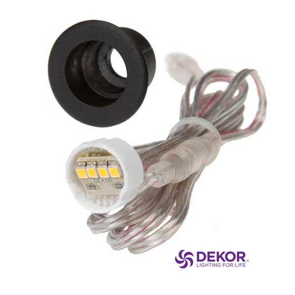 Dekor Recessed Stair Lights at The Deck Store USA