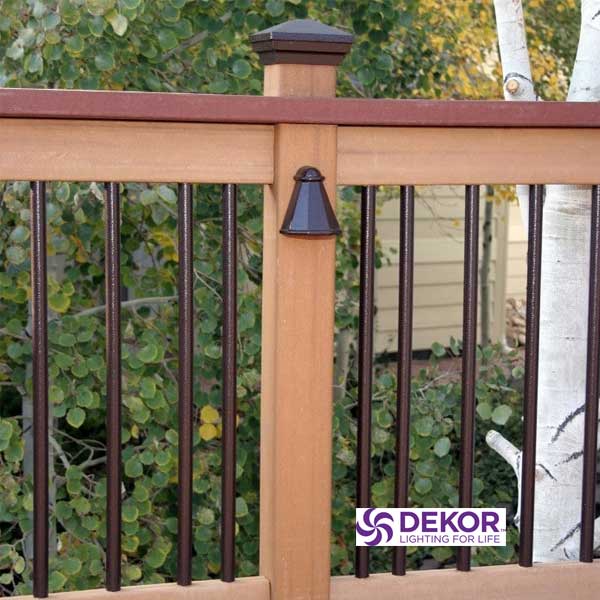 Dekor Round Aluminum Balusters at The Deck Store USA