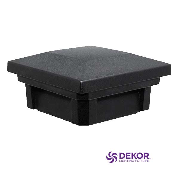 Dekor Savona Post Caps - Obsidian Black - The Deck Store USA