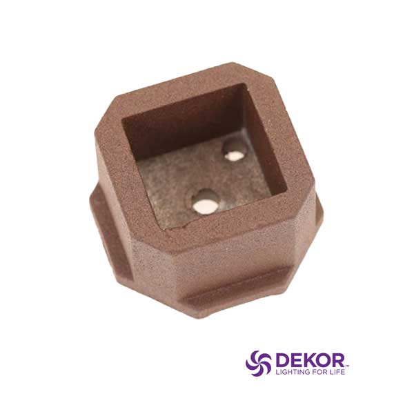 Dekor Square Baluster Screw-In End Caps at The Deck Store USA