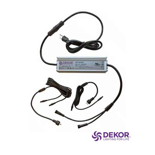Dekor 200W DC Transformer - The Deck Store